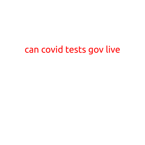 Can COVID-19 Tests Go Live?