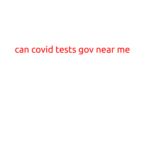 Can COVID Tests Go Viral Near Me?