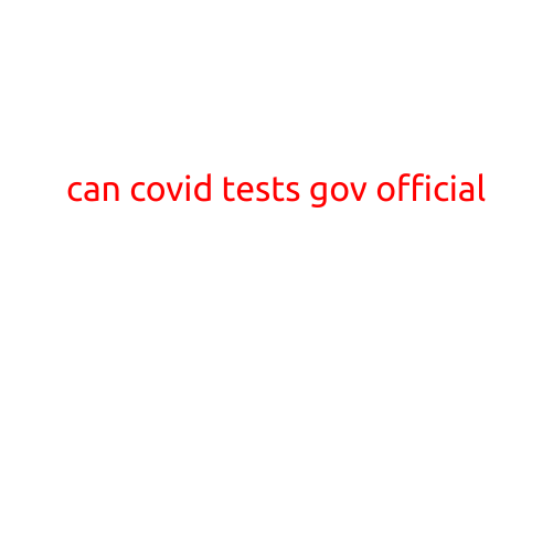 Can COVID-19 Tests Go Official?