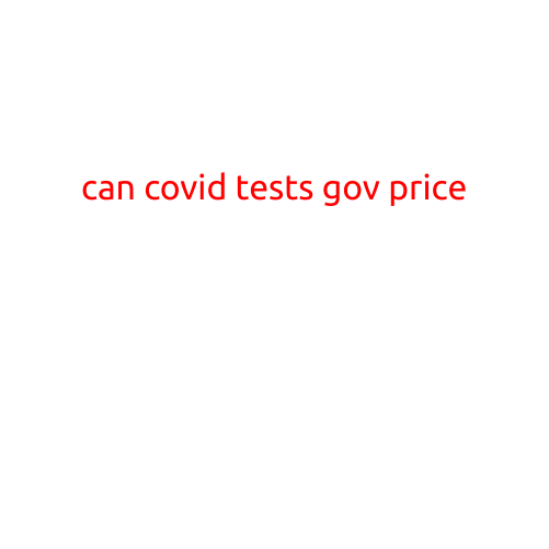 Can COVID-19 Tests Be Priced Lower Than $100?