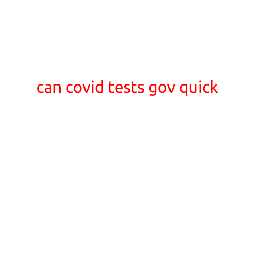 Can COVID Tests Go Viral Quick?