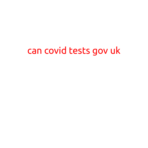 Can COVID Tests from Gov.uk Be Trusted?