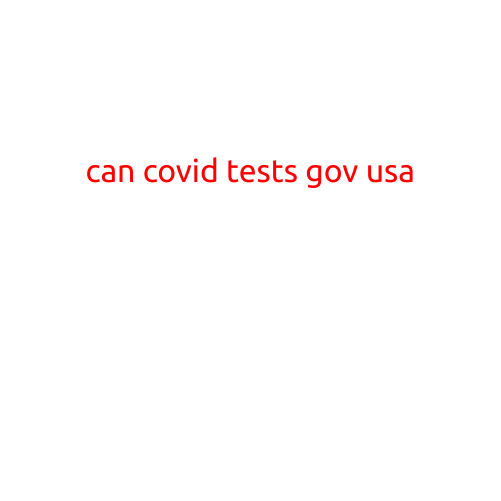 Can Covid Tests Govern the USA?