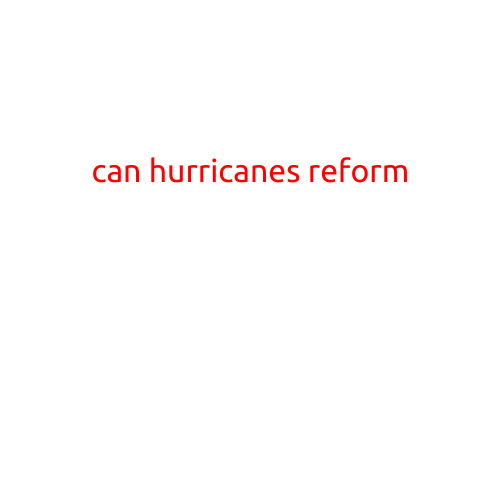 Can Hurricanes Reform?