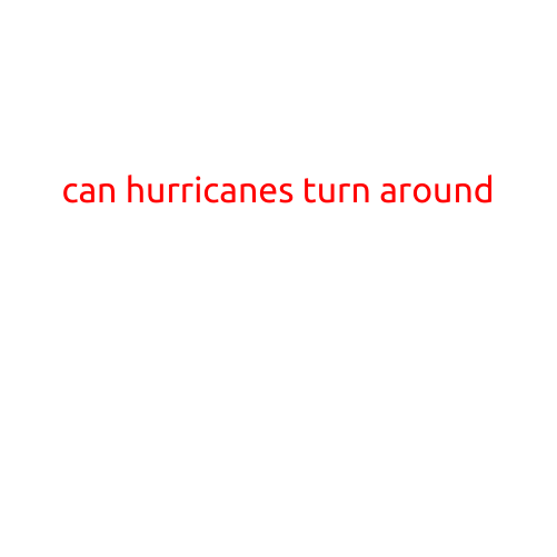 Can Hurricanes Turn Around?