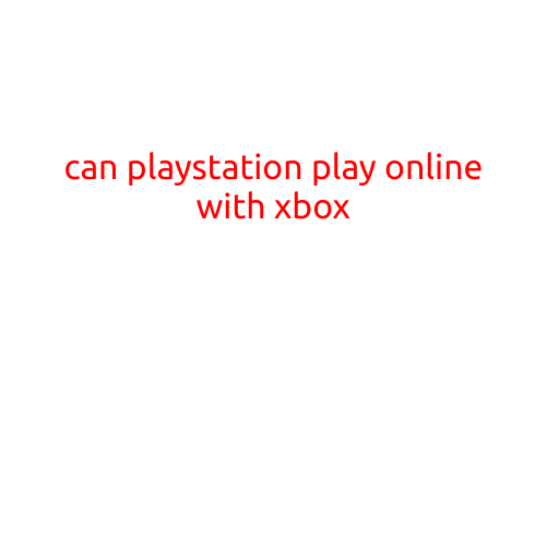 Can PlayStation Play Online with Xbox?