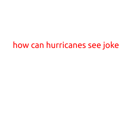 Title: How Can Hurricanes See a Joke?