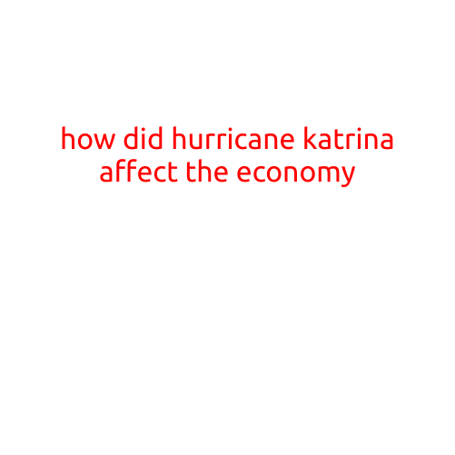 How Did Hurricane Katrina Affect the Economy?