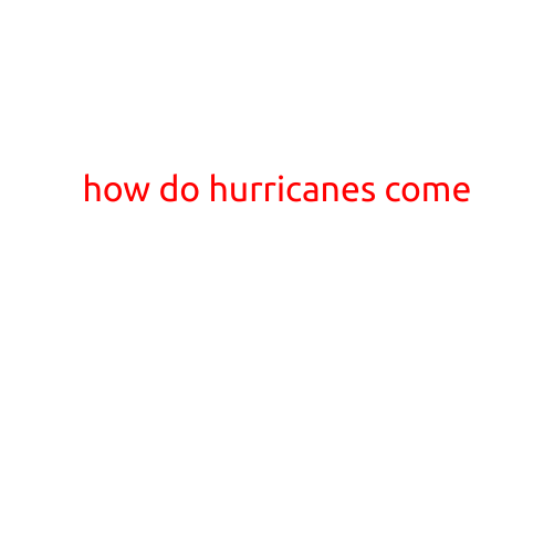 How Do Hurricanes Come?