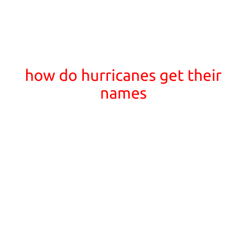 How Do Hurricanes Get Their Names?