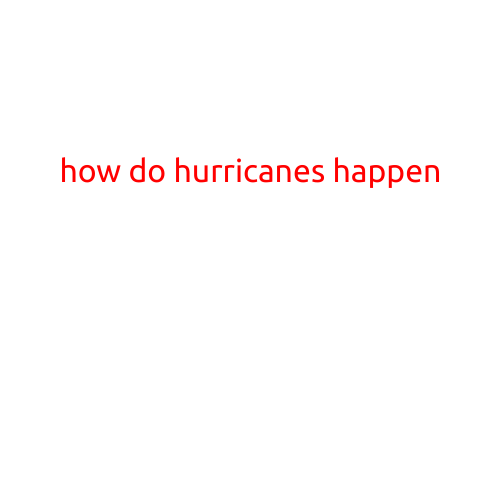 How Do Hurricanes Happen?