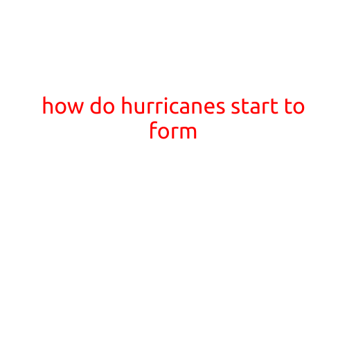 How Do Hurricanes Start to Form?