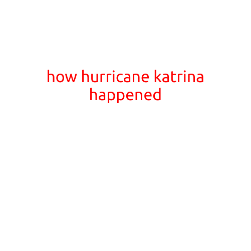 How Hurricane Katrina Happened: A Look Back at the Devastating Storm