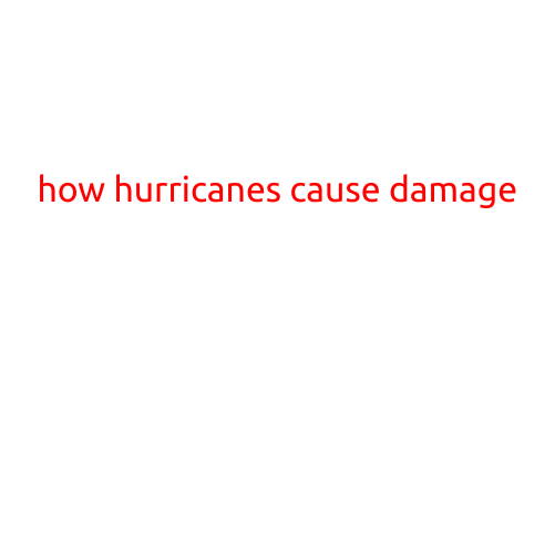 How Hurricanes Cause Damage