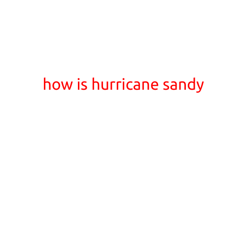 How is Hurricane Sandy: A Retrospective on the Devastating Storm