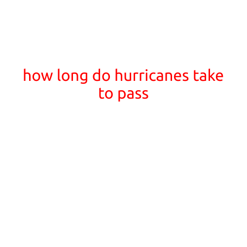 How Long Do Hurricanes Take to Pass?