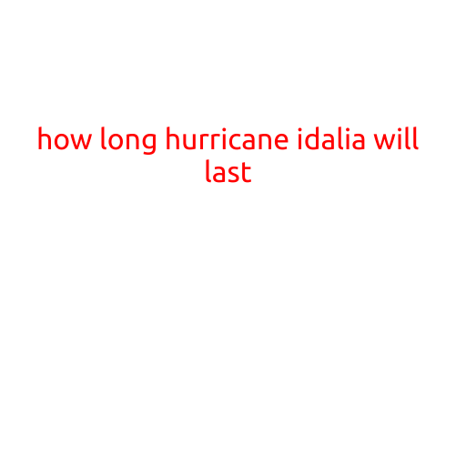 How Long Hurricane Idalia Will Last: Forecast and Updates