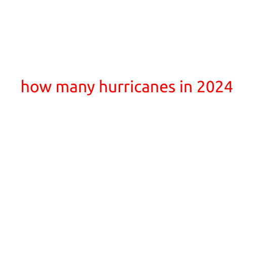 How Many Hurricanes in 2024: Experts' Predictions and Insights