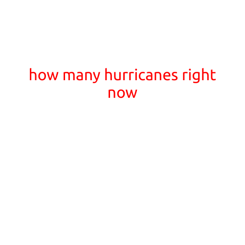 How Many Hurricanes are Right Now?