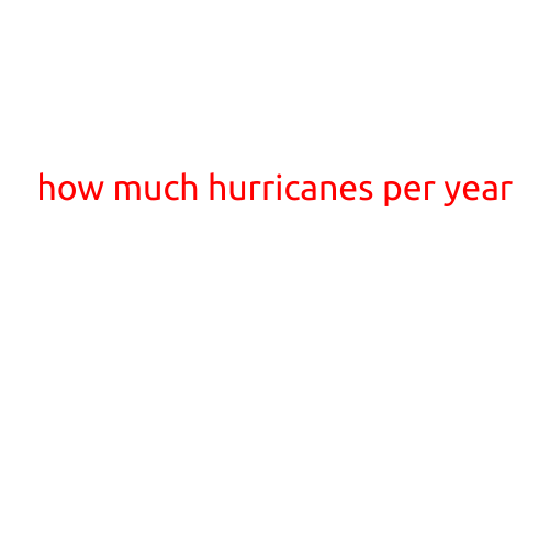 How Much Hurricanes Per Year? Understanding the Annual Frequency of These Powerful Storms