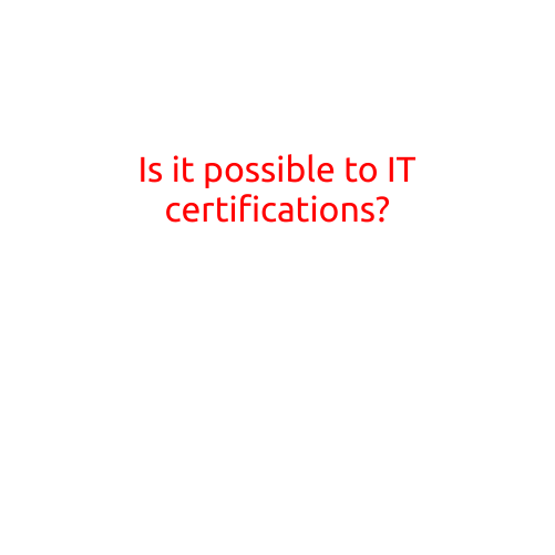 Is It Possible to Overcome IT Certifications?