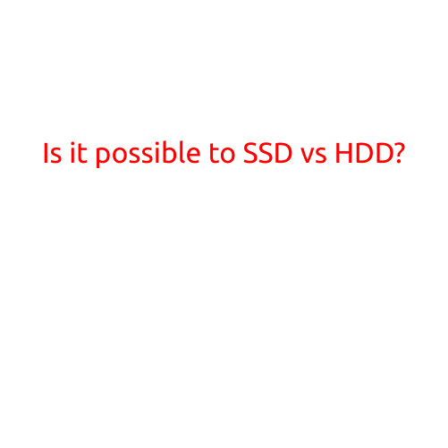 Is it Possible to Outgrow the Debate: SSD vs HDD?