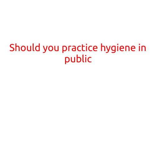 Should You Practice Hygiene in Public?