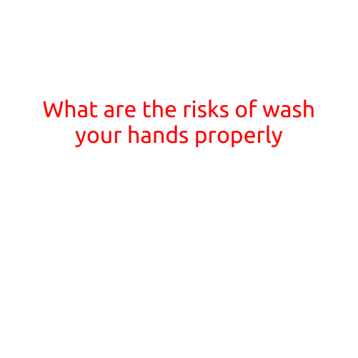 What are the Risks of Not Washing Your Hands Properly?