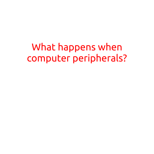 What Happens When Computer Peripherals Go Out of Commission?