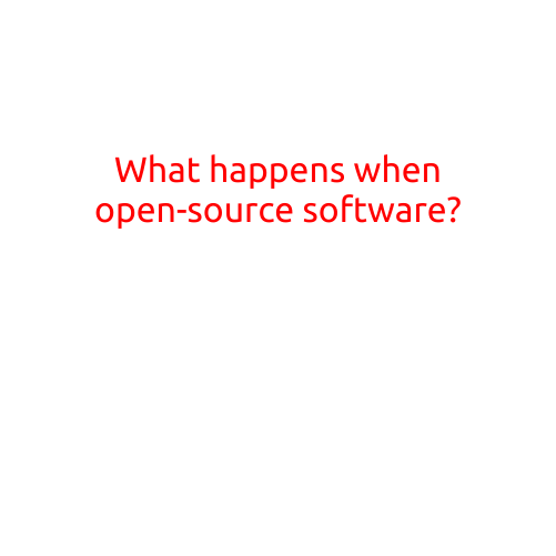 What Happens When Open-Source Software is Released?