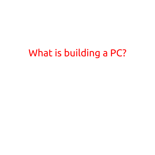 What is Building a PC?