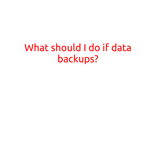 What Should I Do If I Miss a Data Backup?