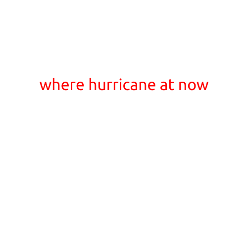 Where Is Hurricane "X" Now?