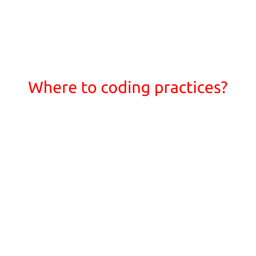 Where to Learn Coding Practices?