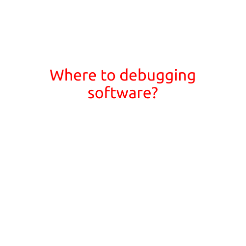 Where to Debug Software? A Comprehensive Guide