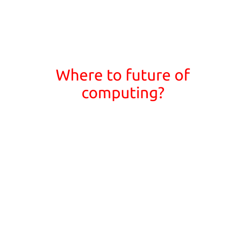 Where to Future of Computing?