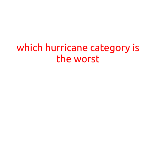 Which Hurricane Category is the Worst? Understanding the Saffir-Simpson Hurricane Wind Scale