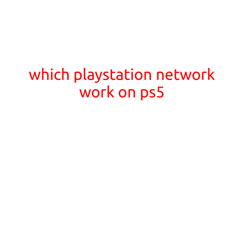 Which PlayStation Network Games Work on PS5?