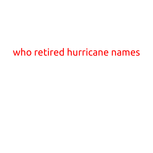 Who Retired Hurricane Names and Why?