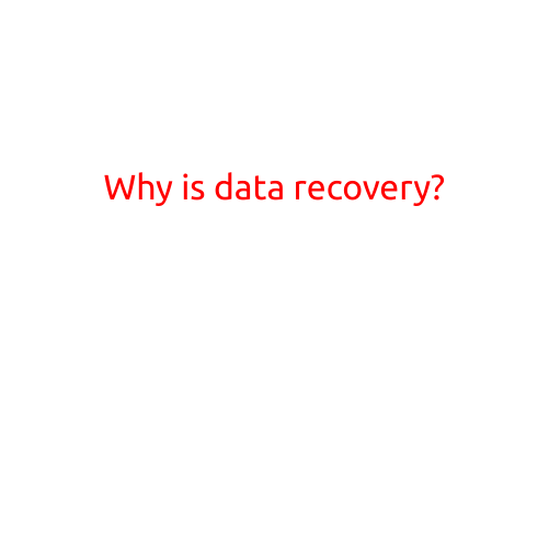 Why is Data Recovery Important?