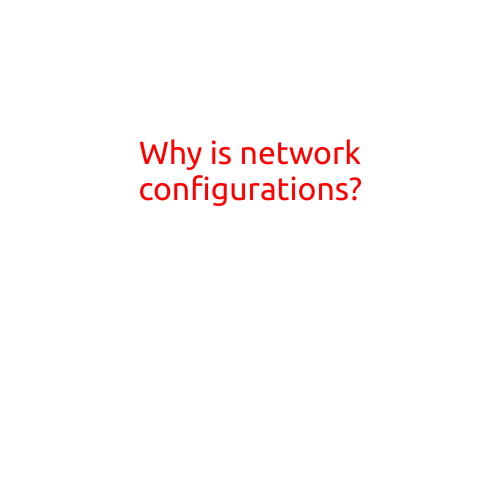 Why is Network Configuration Important?